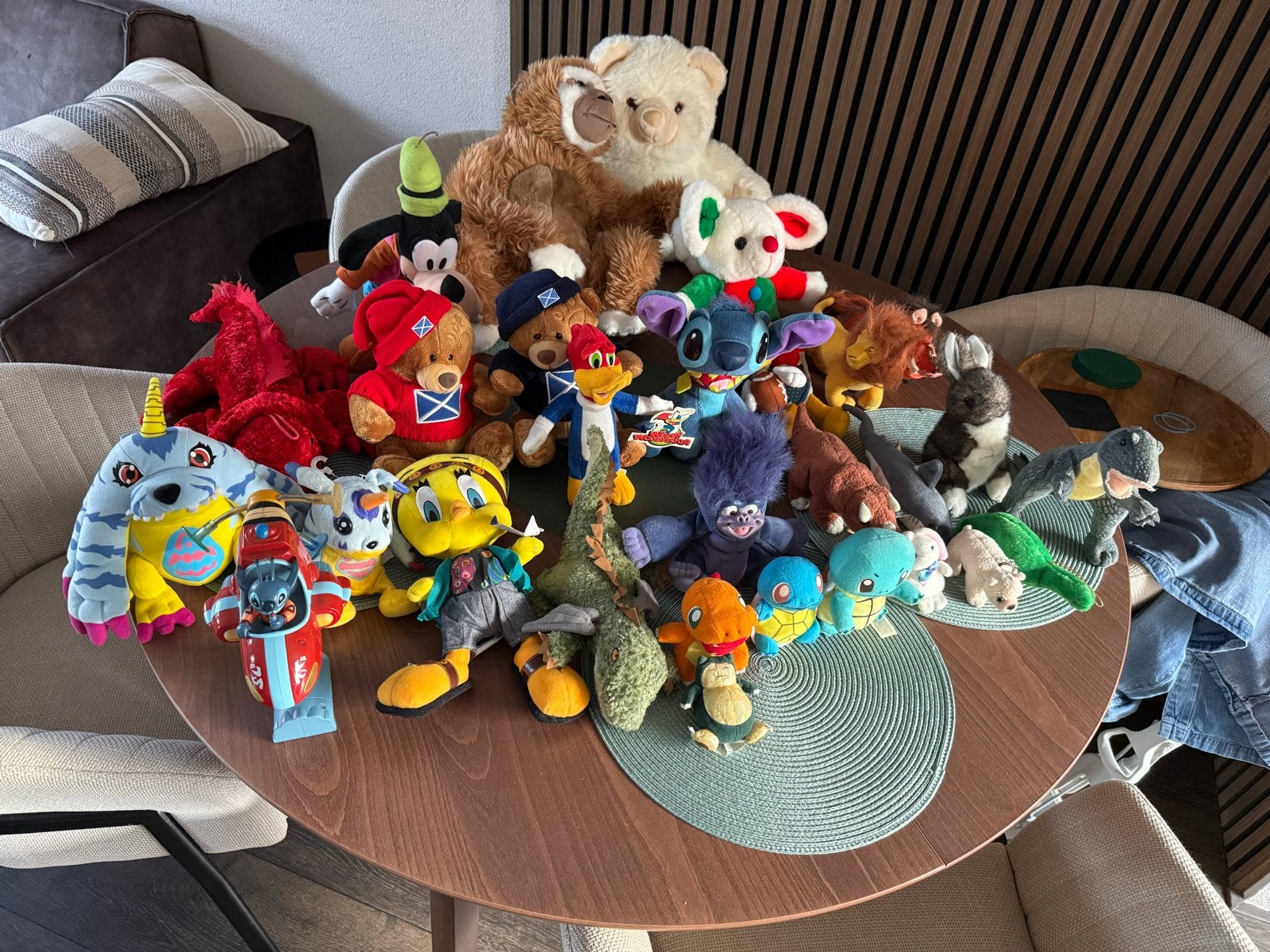 Diverse knuffels in goede tot redelijke staat, Gebruikt, Overige merken, Overige karakters, Overige typen