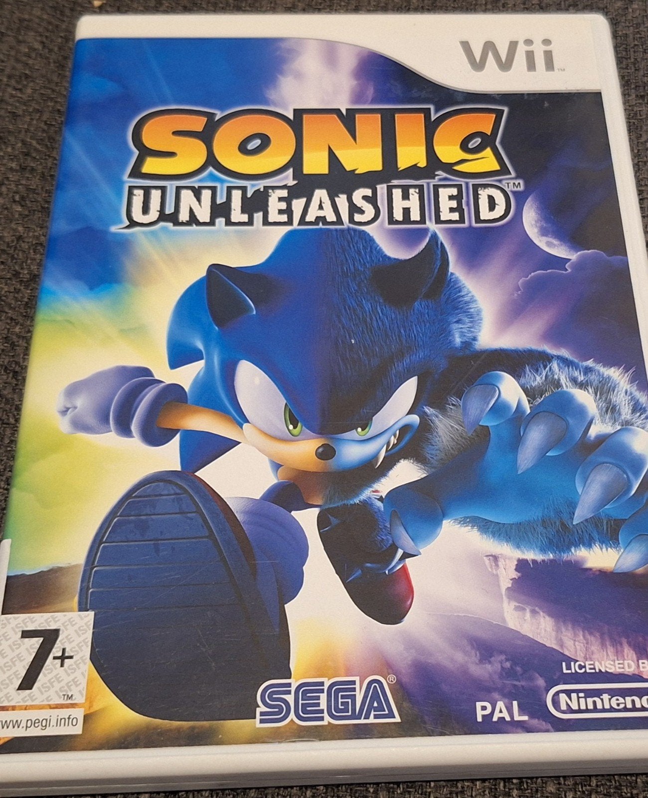 Sonic Unleashed - Nintendo Wii (PAL), Spelcomputers en Games, Gebruikt, 1 speler, Ophalen of Verzenden, Platform