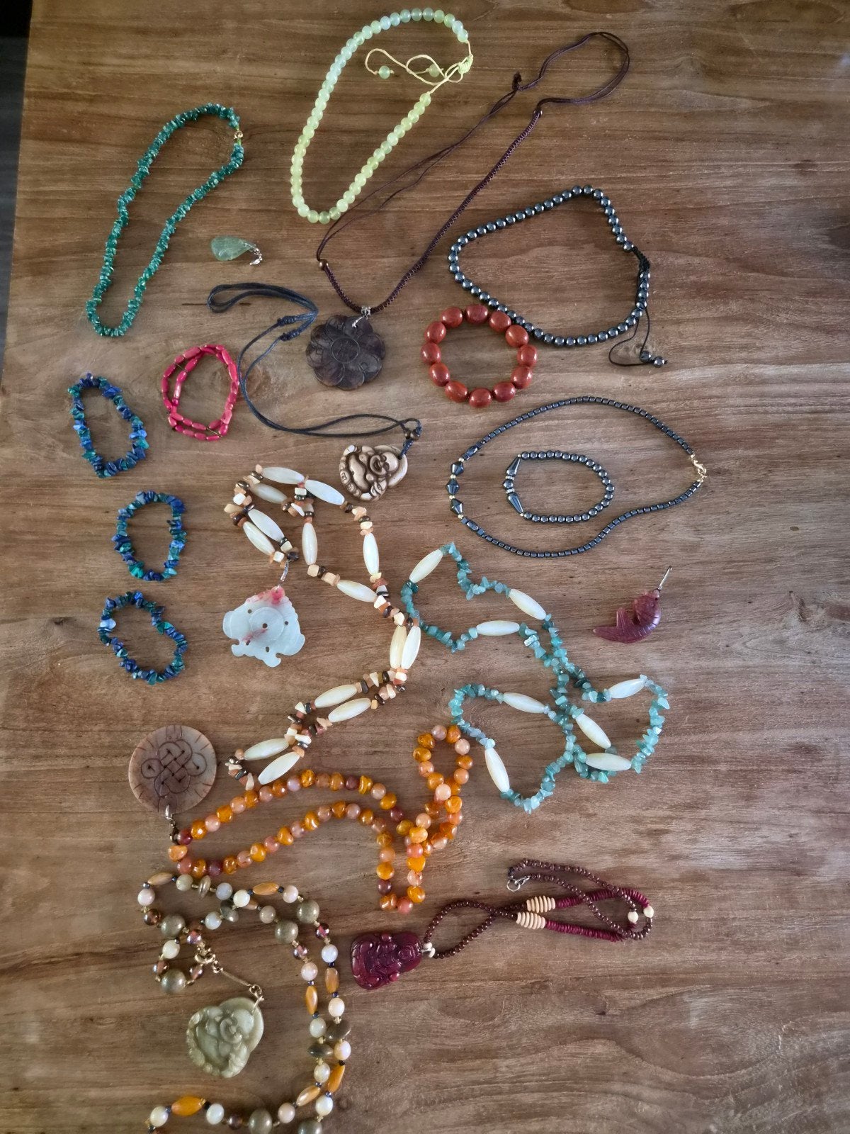 natuur / stenen kettingen vintage sieraden armband, Hobby en Vrije tijd, Kralen en Sieraden maken, Ophalen of Verzenden, Overige typen