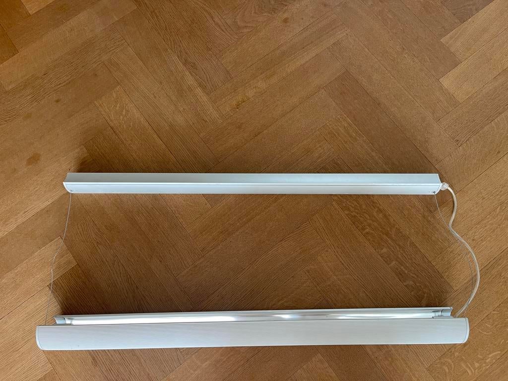 Tijdloze Design Bureaulamp met Verstelbare TL Verlichting, Huis en Inrichting, Lampen | Hanglampen, Ophalen, Gebruikt, Metaal
