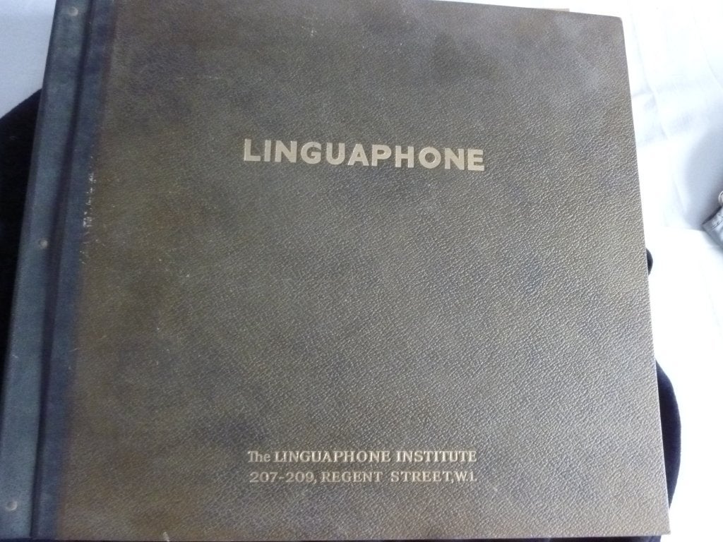 linguaphone luisterverhalen op LP - Vintage, Ophalen of Verzenden, Volwassene