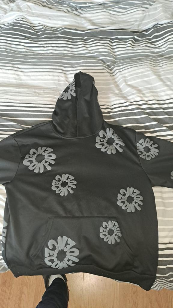 Manfinity EMRG Casual herenhoodie met opdruk op de kangoeroe, Kleding | Heren, Overige Herenkleding, Ophalen of Verzenden, Nieuw