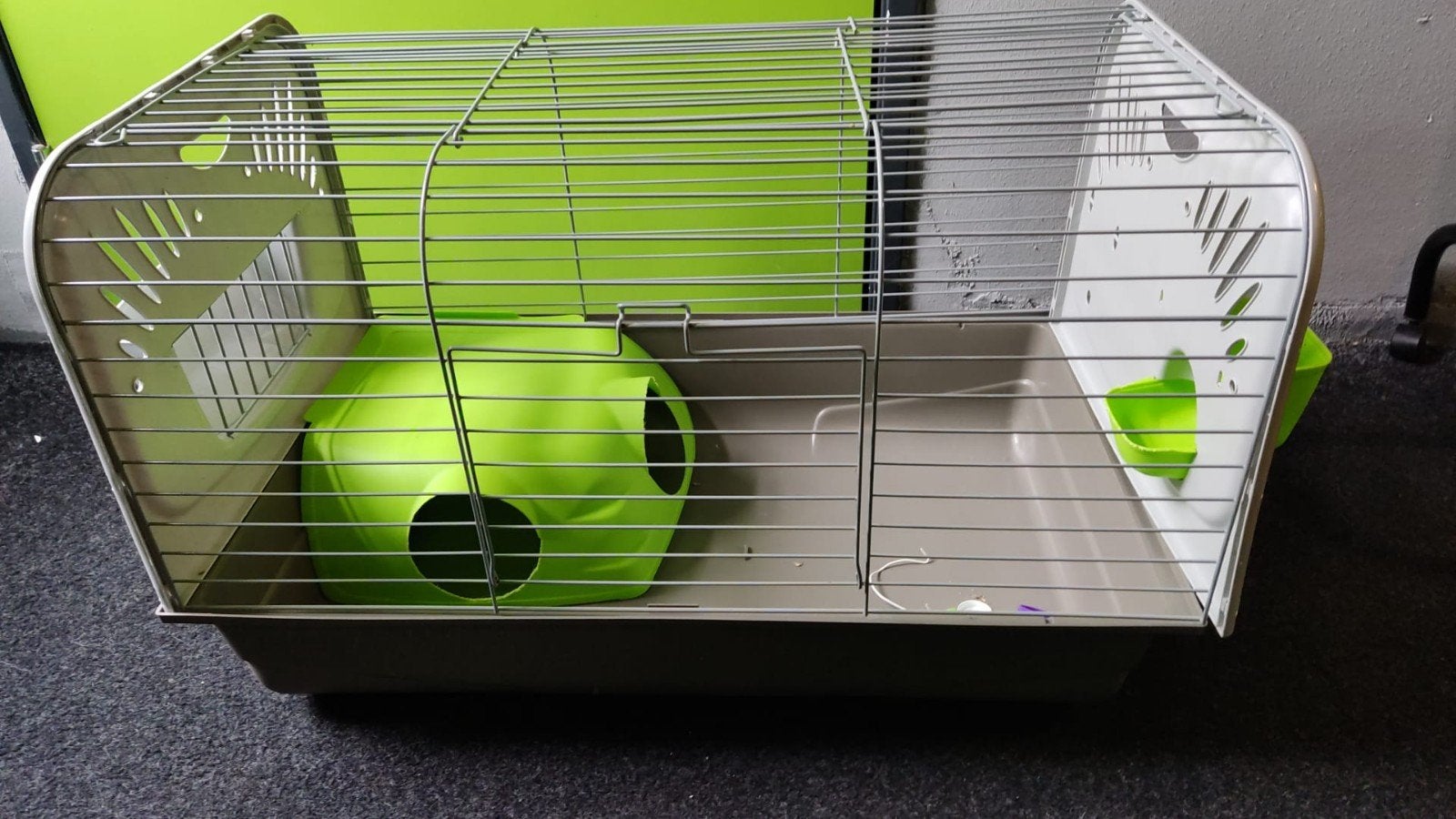 Binnenhok voor konijn of cavia, Dieren en Toebehoren, Minder dan 60 cm, Kooi, Ophalen of Verzenden, Zo goed als nieuw