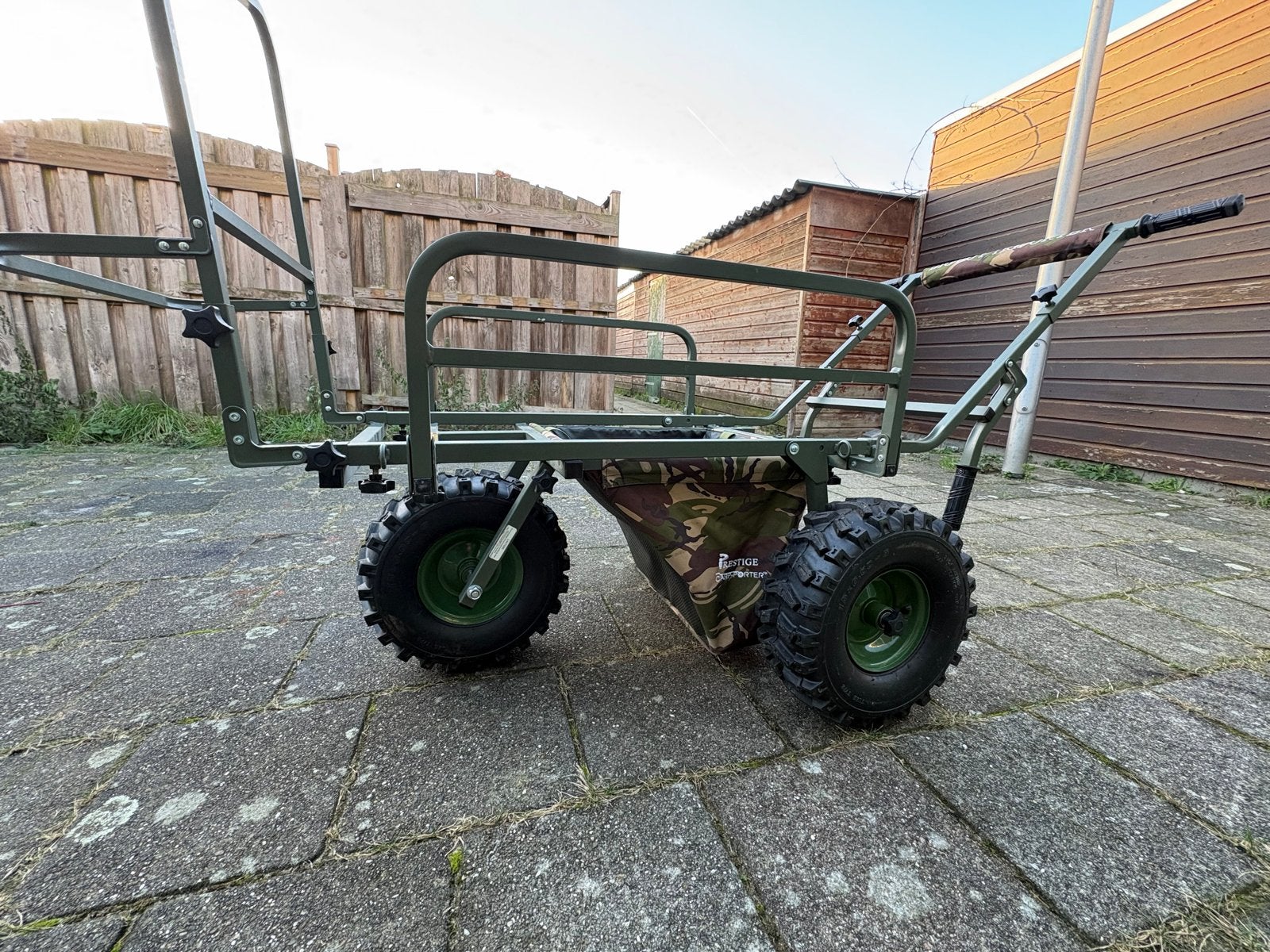 Carp porter mk2 fat boy karper trolley, Watersport en Boten, Ophalen, Zo goed als nieuw, Overige typen