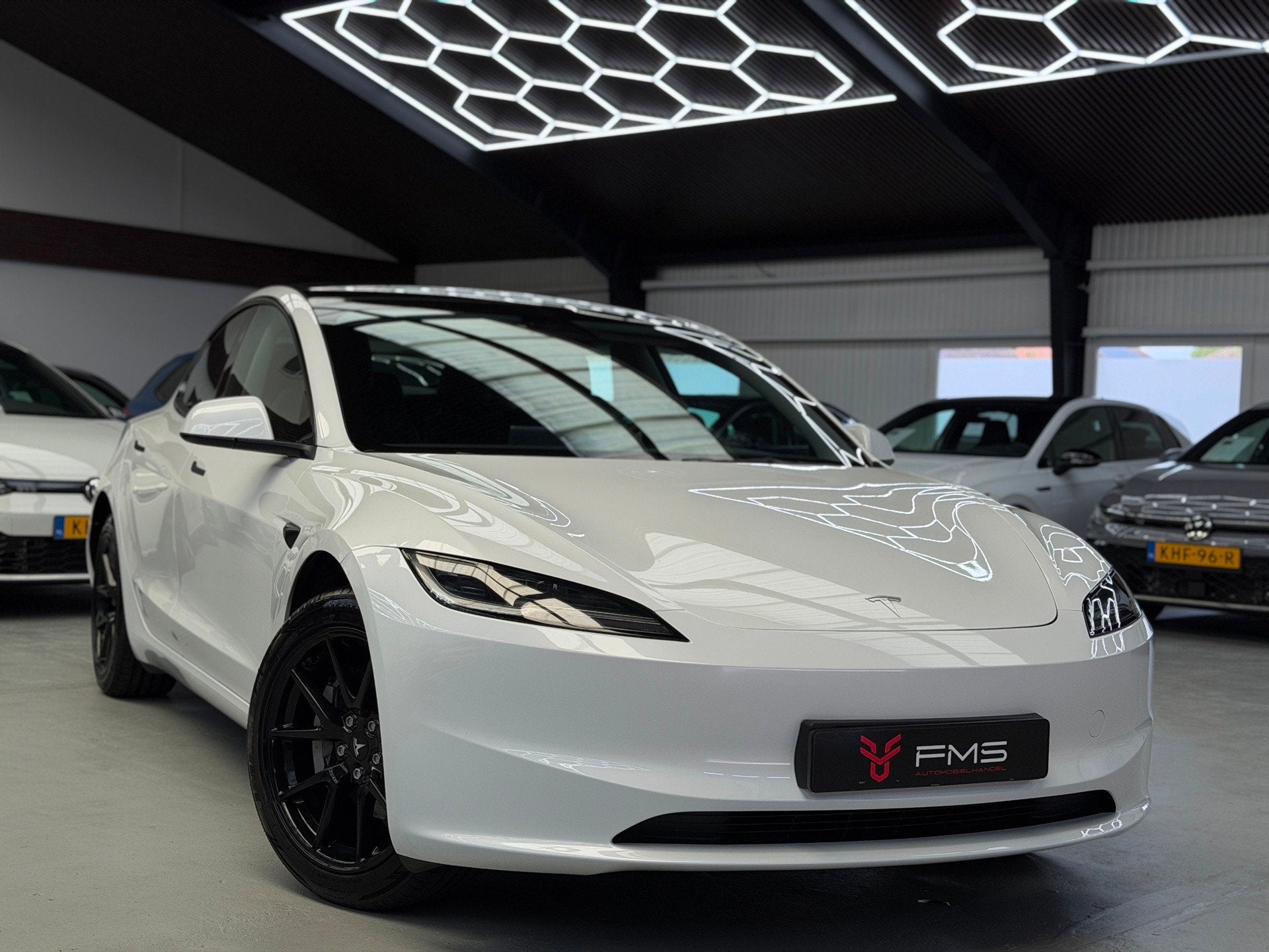 Tesla Model 3 Premium Long Range RWD 78 kWh FSD, Auto's, Automaat, Achterwielaandrijving, Gebruikt, Met garantie (alle)