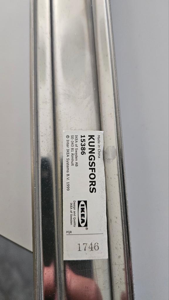 Gratis IKEA KUNGSFORS magnetische meshouder, roestvrij staal, Ophalen, IKEA, Zilver, Metaal