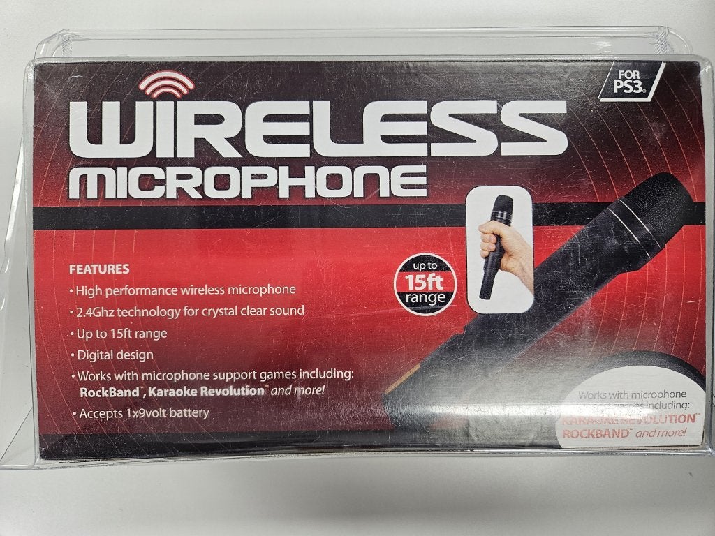 Wireless MicroPhone Solus (DAT) Playstation 3, Muziek en Instrumenten, Microfoons, Niet ingevuld, Overige typen, Niet ingevuld