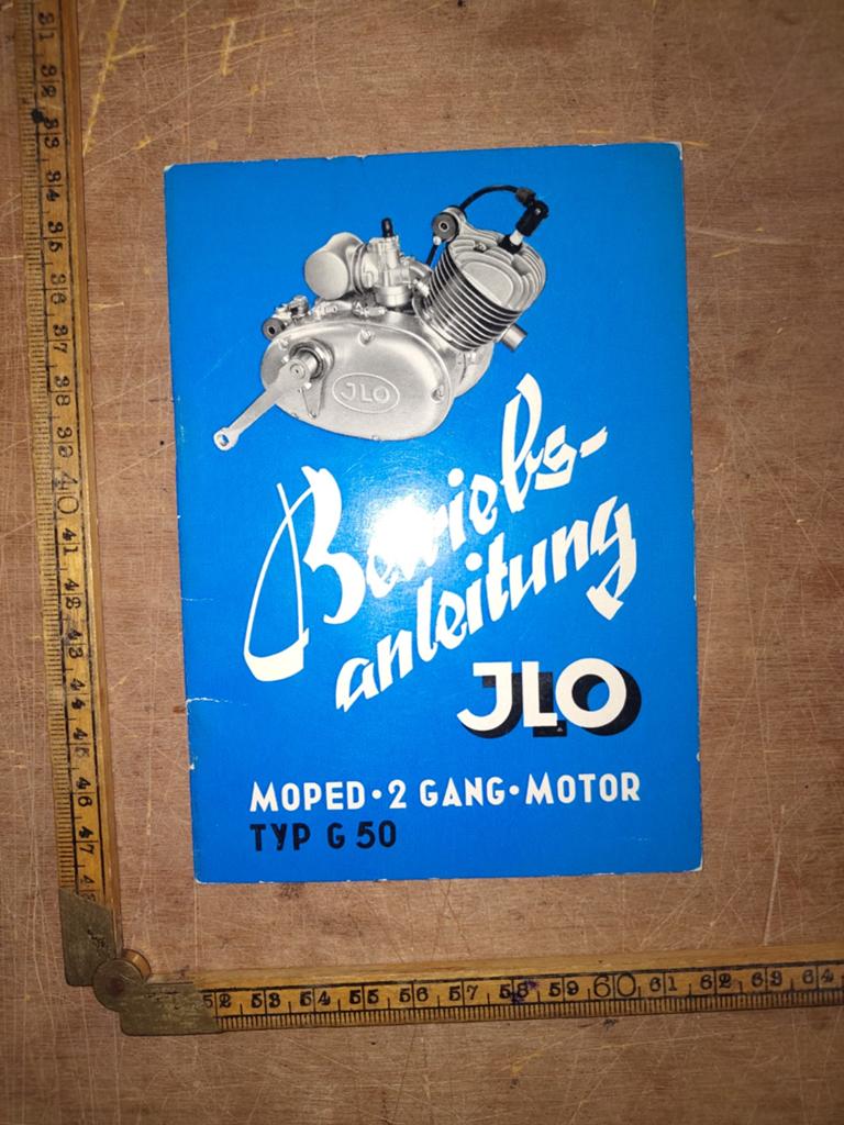 Handleiding Jlo G50 betriebsanleitung, Ophalen of Verzenden, Zo goed als nieuw