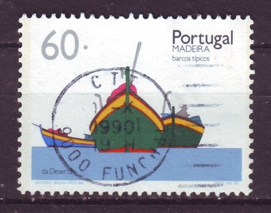 Portugal -Madeira Mi 140 gest, Ophalen of Verzenden, Portugal, Gestempeld