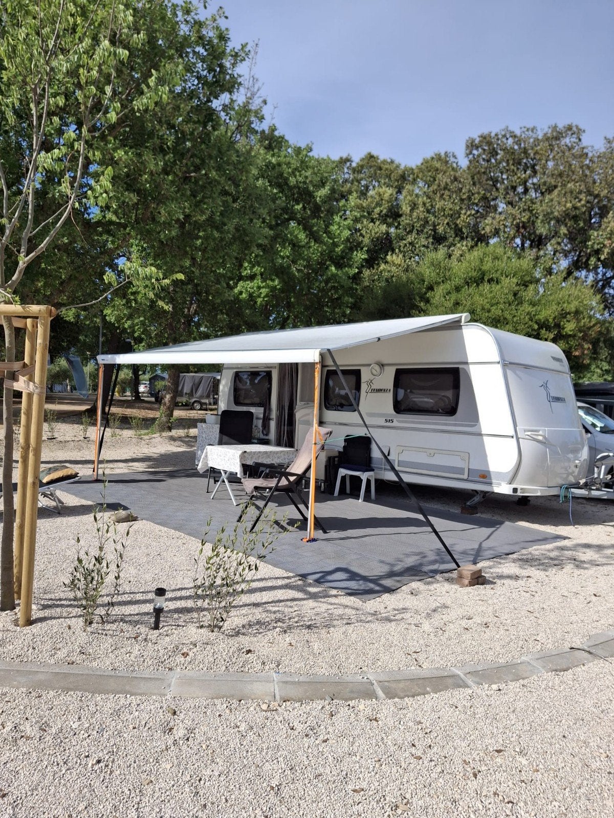 Thule Omnistor 9200 450 cm luifel, Ophalen, Gebruikt