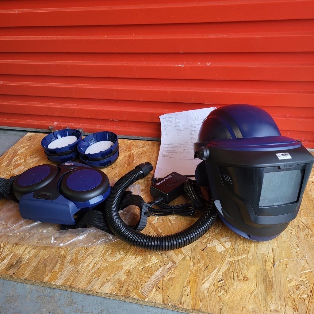 Sundström SR 500 PAPR met SR 584 helm en filters, Lasfilter, Ophalen, Zo goed als nieuw