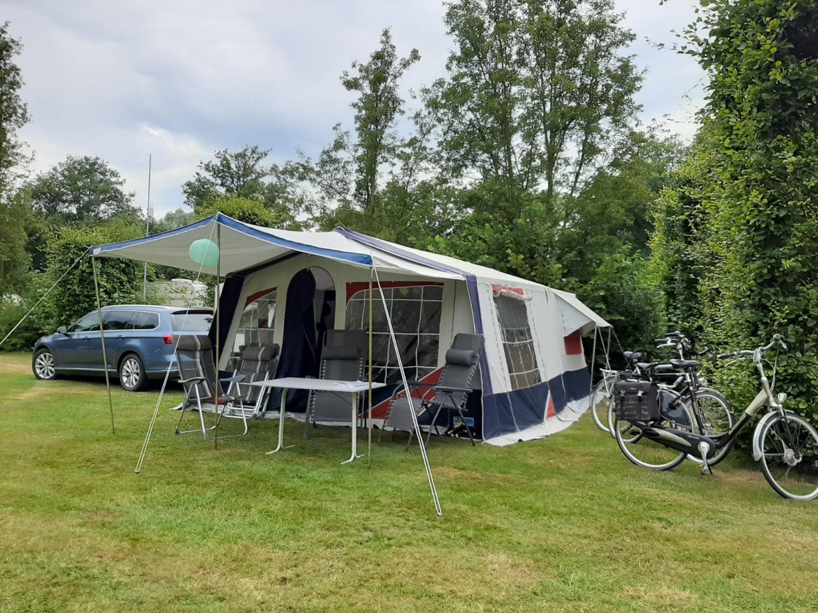 Ruime Jamet Louisiana vouwwagen voor 6 personen, Ophalen, Aanwezig, Jamet, Tot en met 6