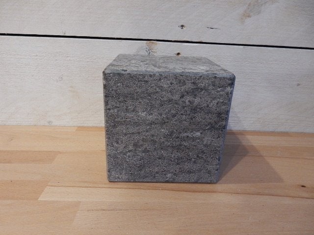 011*Zuil hardsteen 15x15x15cm.(Boven€75 geen verzendkosten), Ophalen of Verzenden, Nieuw, Steen, Overige typen