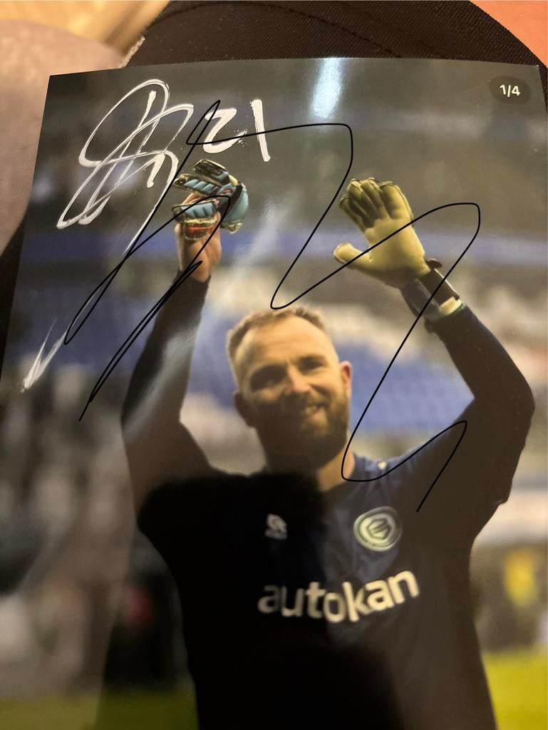 Foto,s met handtekening fc groningen, Ophalen of Verzenden, Spelerskaart