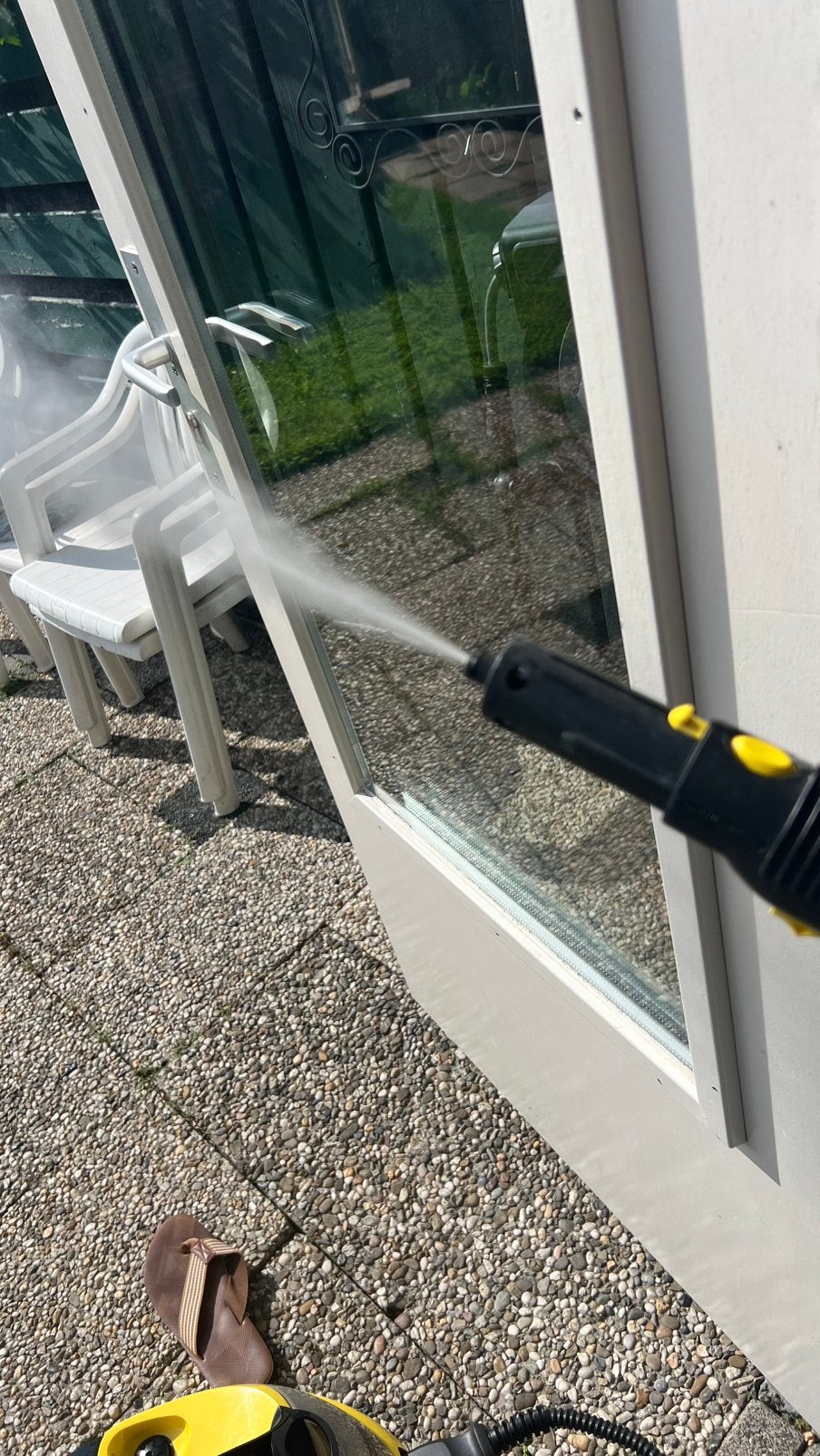 Kärcher SC 1402, Ophalen, Zo goed als nieuw, Elektrisch, Met regelbare waterdruk