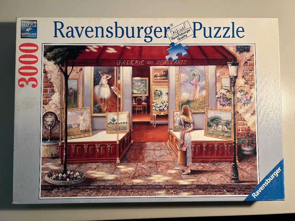 Legpuzzel, Verzenden, Meer dan 1500 stukjes, Zo goed als nieuw, Legpuzzel