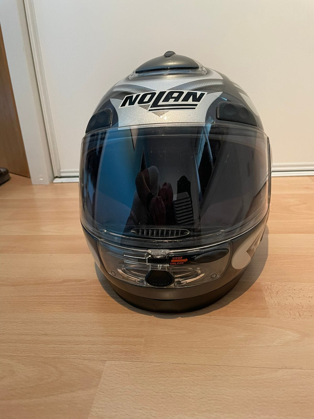 Motorhelm Nolan, Motoren, Kleding | Motorhelmen, XS, Nolan, Ophalen of Verzenden, Integraalhelm