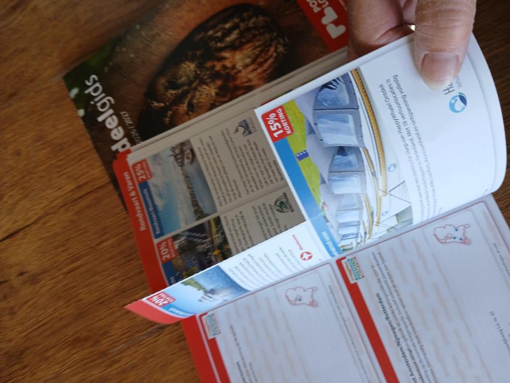 Postcodeloterij voordeelgids, Tickets en Kaartjes, Kortingen en Cadeaubonnen, Drie personen of meer, Kortingsbon, Overige typen