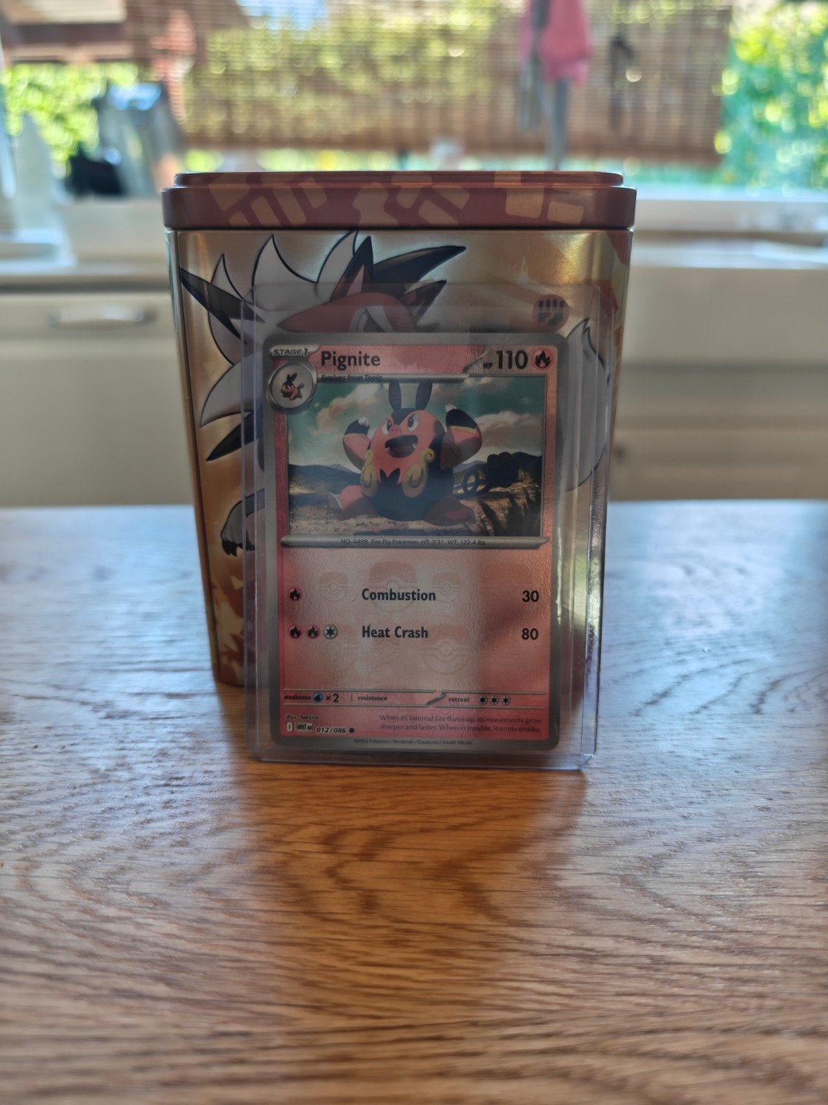 Pignite Masterball reverse holo White Flare Pokémon kaart, Ophalen of Verzenden, Zo goed als nieuw, Losse kaart, Foil