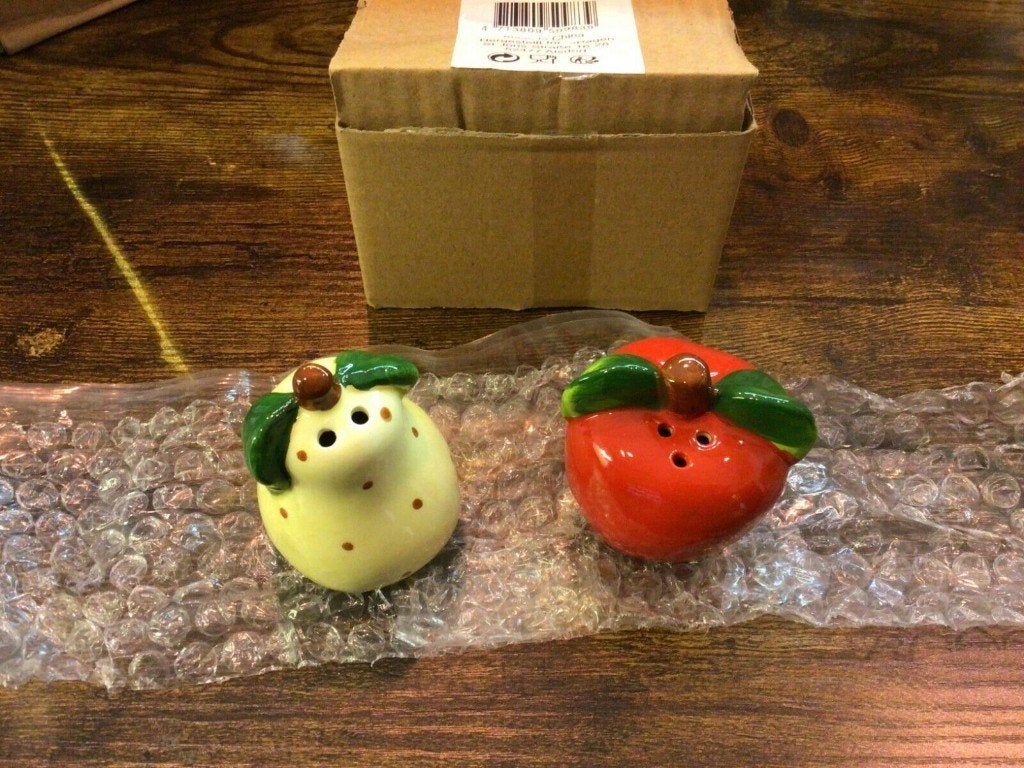 peper en zout stelletje "appel & peer", Overige typen, Verzenden, 3pagen Handelsges.gmbH, Nieuw