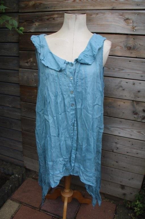 Vestje blauw A-Part ( Kristina) mt 5 (XXL) Vaste prijs, Blauw, Maat 46/48 (XL) of groter, Ophalen of Verzenden, Zo goed als nieuw