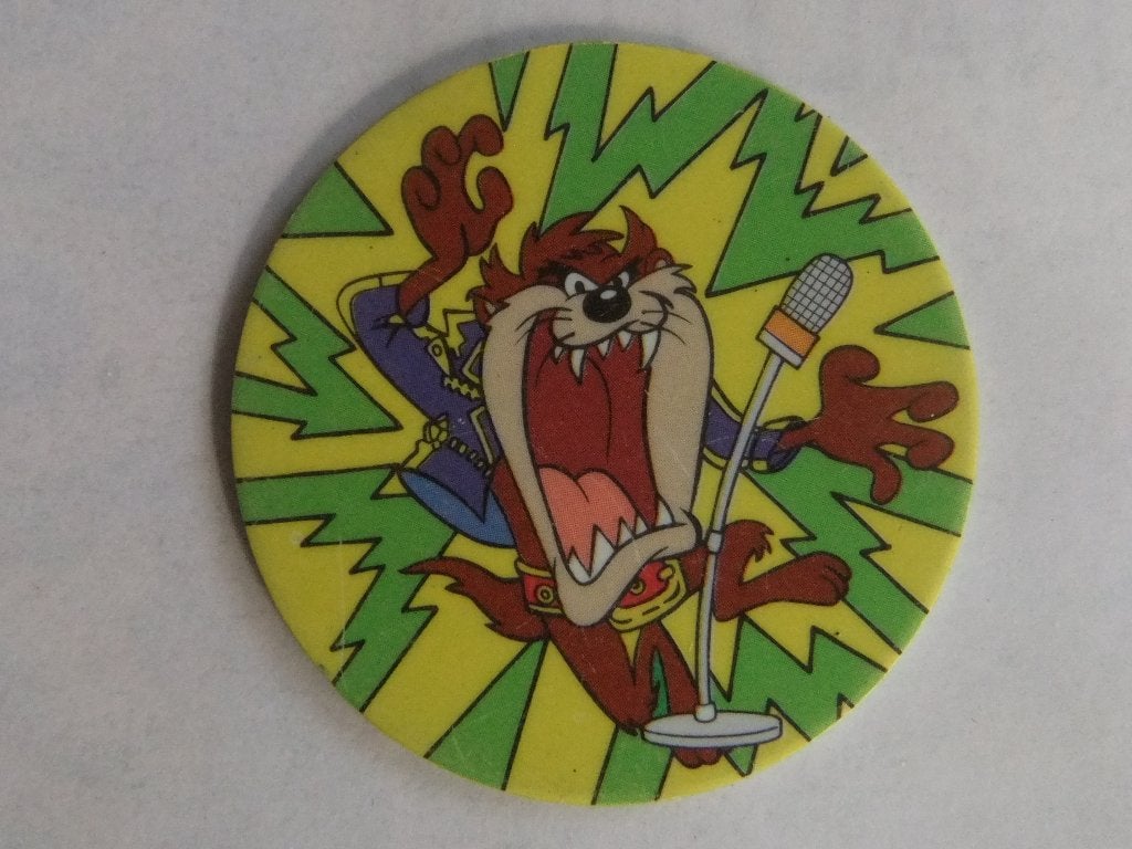 Looney Tunes Flippo Tazo 14 Tasmanian Devil, Verzamelen, Verzenden, Looney Tunes, Losse flippo's