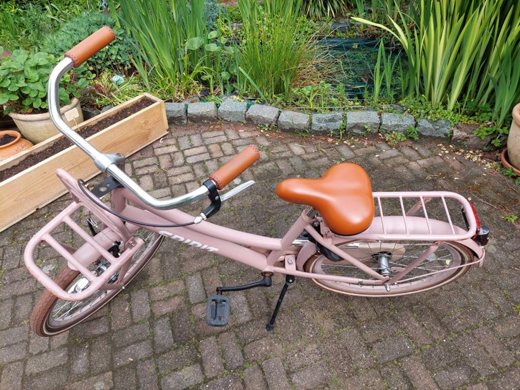 Roze meisjesfiets 22 inch, Ophalen, Terugtraprem, 22 inch, Gebruikt