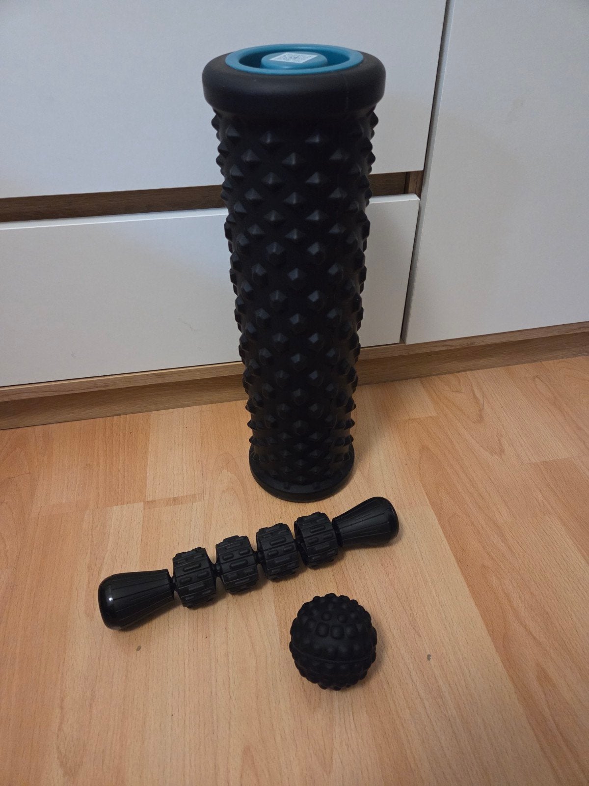 Decathlon massage roller set - ongebruikt, Ophalen of Verzenden, Nieuw, Apparaat