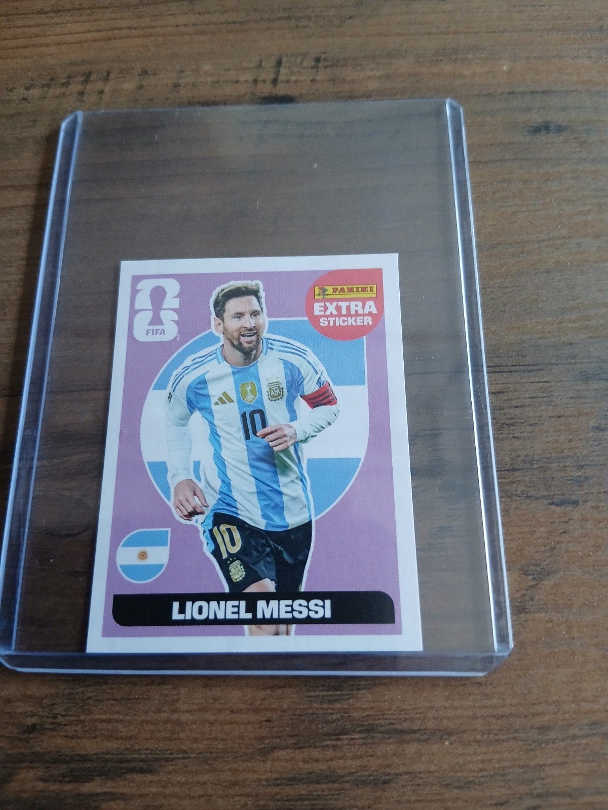 Panini wk 2026 Exstra sticker Lionel Messi, Ophalen of Verzenden, Sticker
