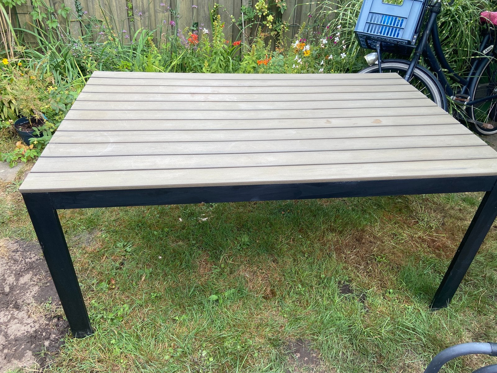Tuintafel ikea, Ophalen, Gebruikt, Rechthoekig