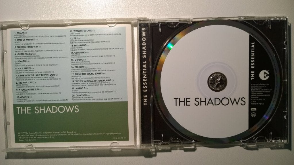 The Shadows - The Essential, Ophalen of Verzenden, Zo goed als nieuw, Pop, Album