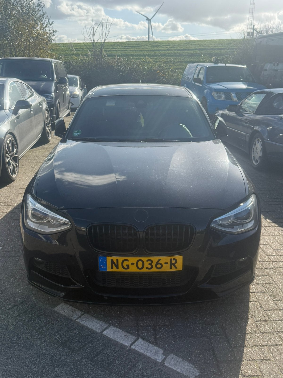 BMW 1-Serie 2.0 125D 3DR 2013 Zwart, Auto's, Euro 5, 1995 cc, Zwart, 4 cilinders