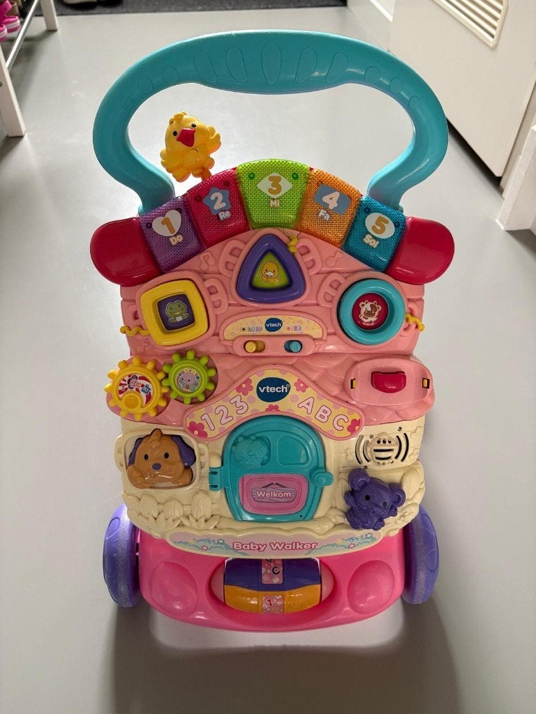 VTech loopwagen, Ophalen, Gebruikt, Mobiel, Met licht