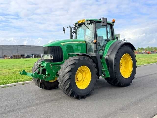 2008 John Deere 7530 PQ Vierwielaangedreven landbouwtractor, Zakelijke goederen, Agrarisch | Tractoren, Gebruikt, John Deere