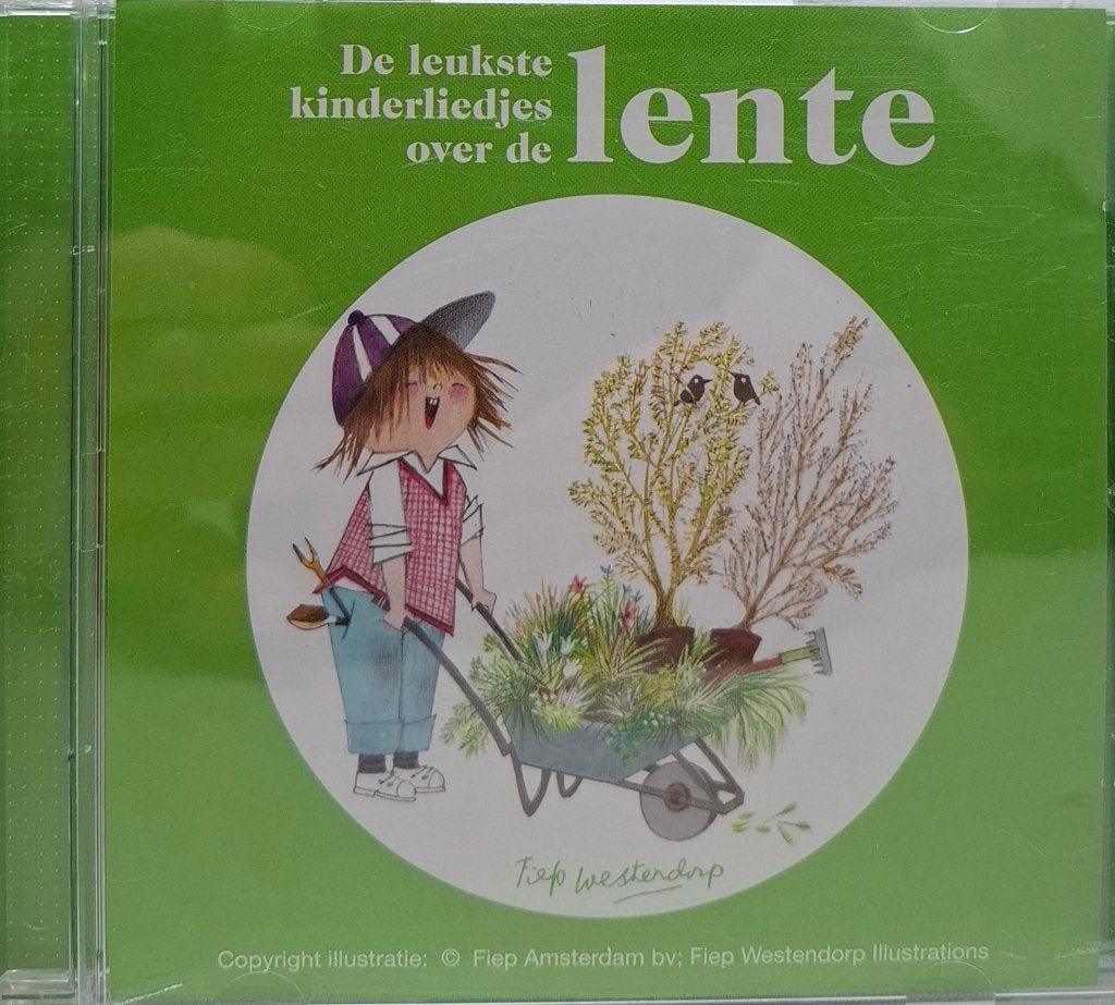 Kinderliedjes over de lente - Krasvrije CD