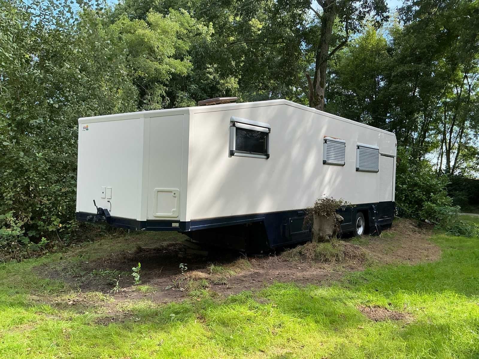2003 Camperbouw Holland - BE-oplegger ingericht als complete, Auto's, Overige brandstoffen, Bedrijf, Aanhangers en Opleggers, Te koop