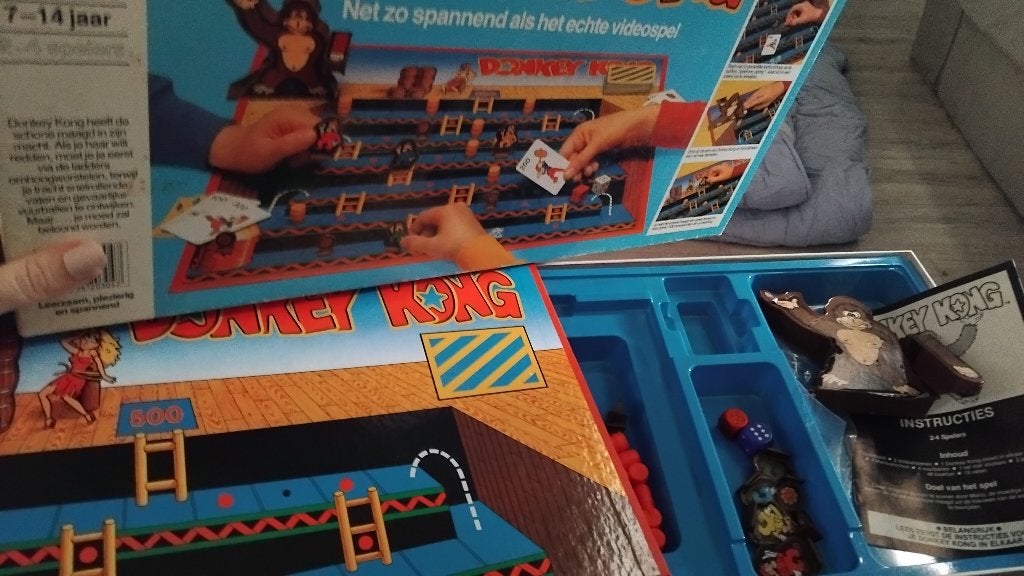 Spel Donkey Kong, Ophalen of Verzenden, Gebruikt, MB Spellen