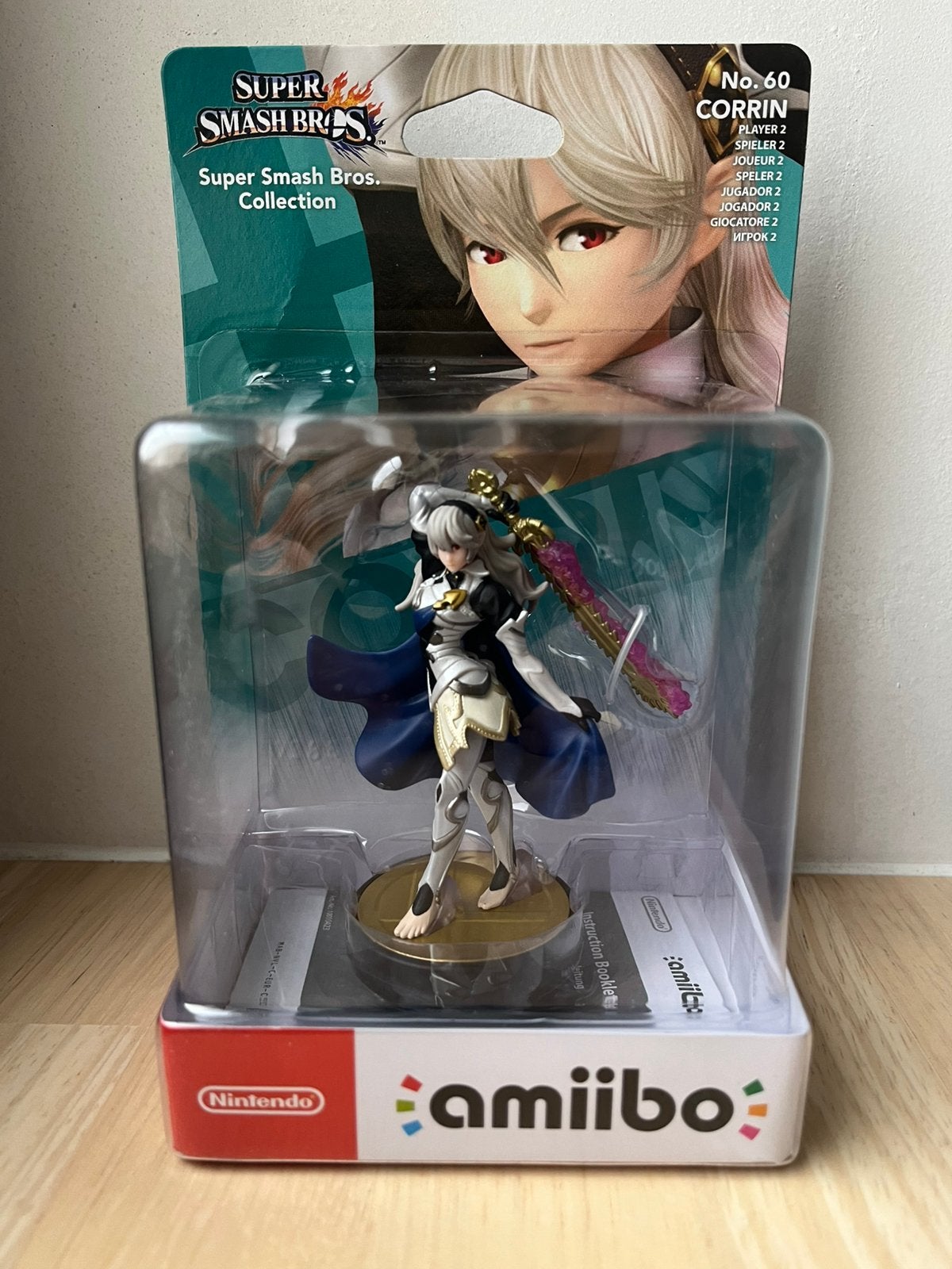 Amiibo Corrin N.59 (Super Smash Bros), Ophalen of Verzenden, Nieuw
