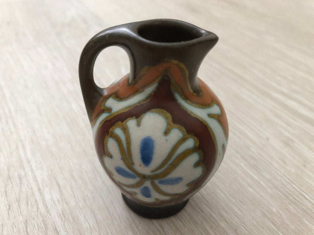 Plateelbakkerij Zuid Holland Gouda kannetje 1910–1920, Antiek en Kunst, Ophalen of Verzenden