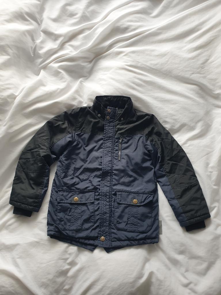 Name-it Donkerblauwe Winterjas – Nitmak Jacket (Maat 134), Ophalen of Verzenden, Zo goed als nieuw, Jas, Jongen
