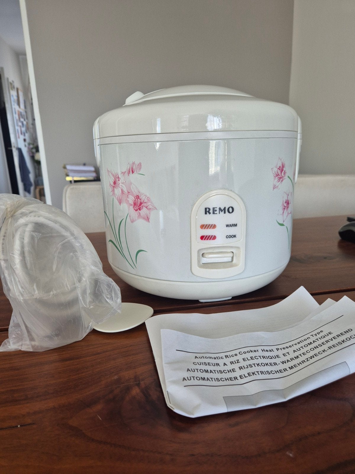 Remo rijstkoker 1.5 liter, Ophalen of Verzenden, Nieuw