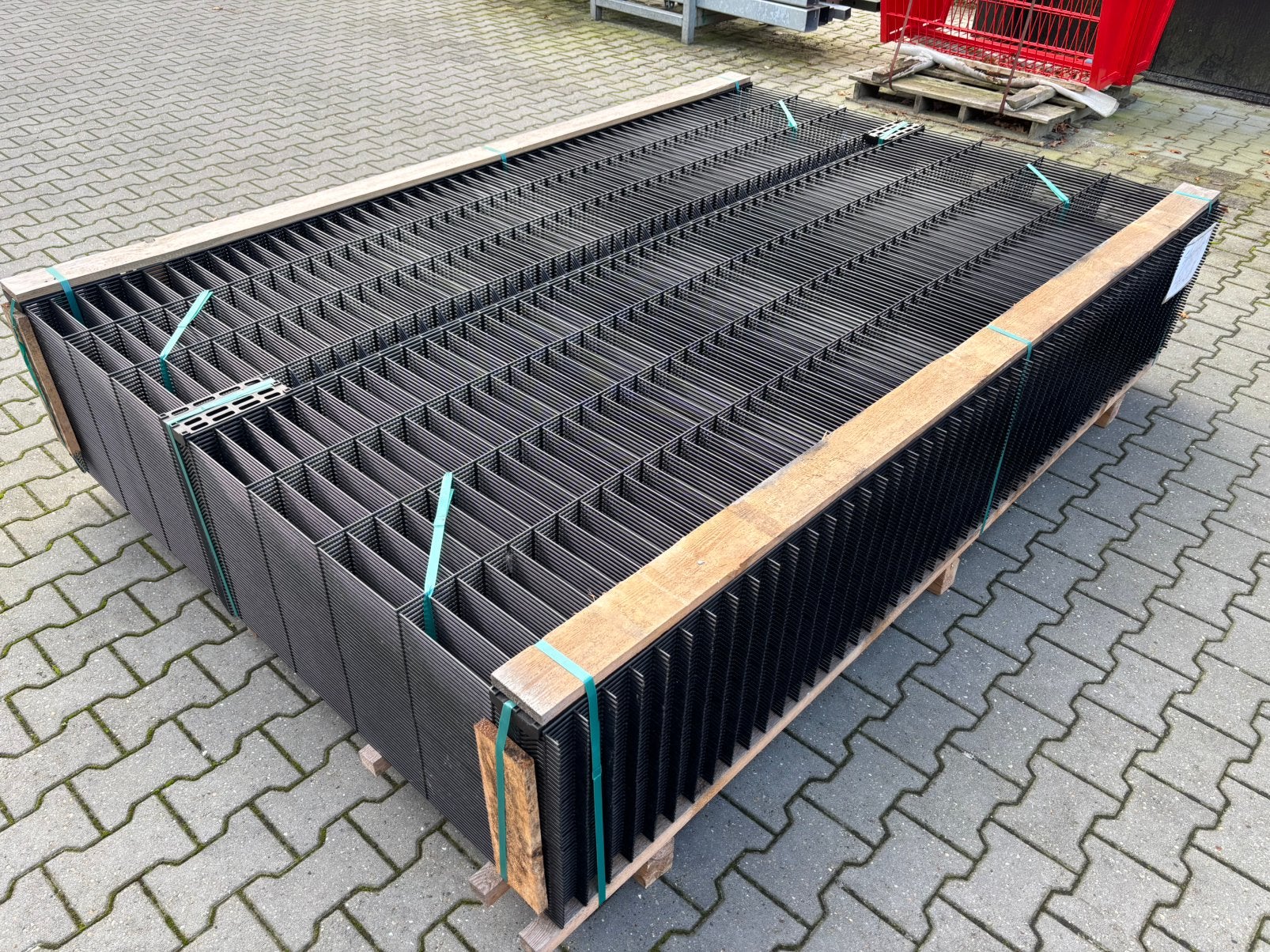 50 meter enkelstaafmat/3D hekwerk, hoogte 173 centimeter!, Ophalen, S, Nieuw, Dubbelstaafmat hekwerk
