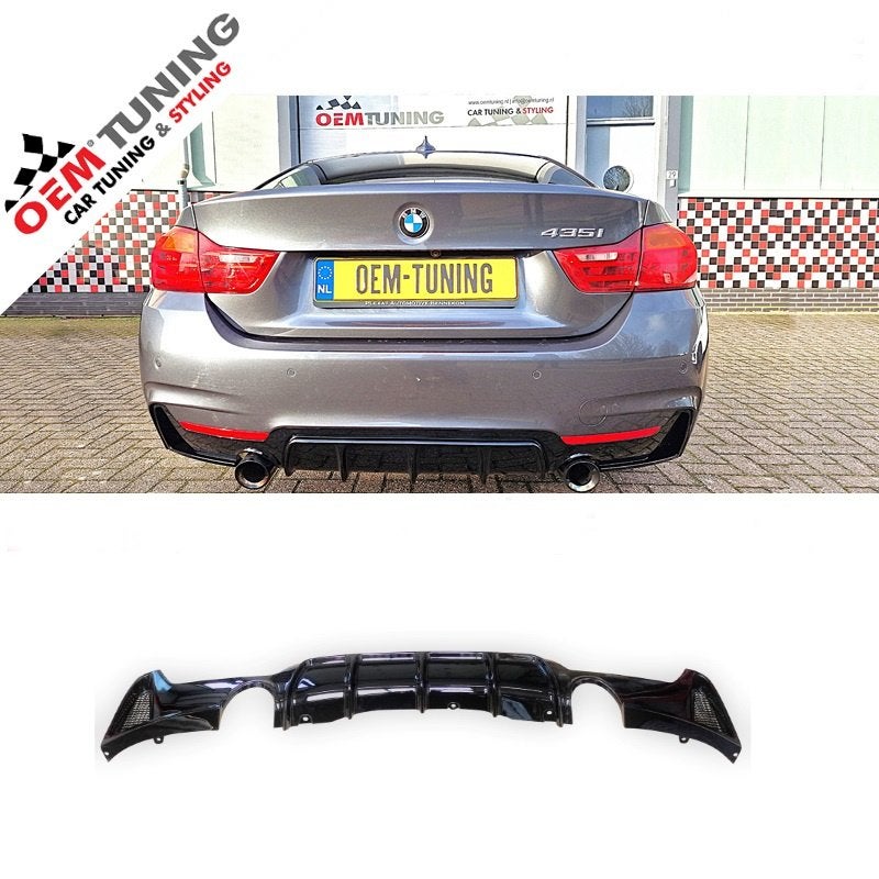 M‑Performance Style Diffuser 0-0 F32/F33/F36 M‑Tech Zwart