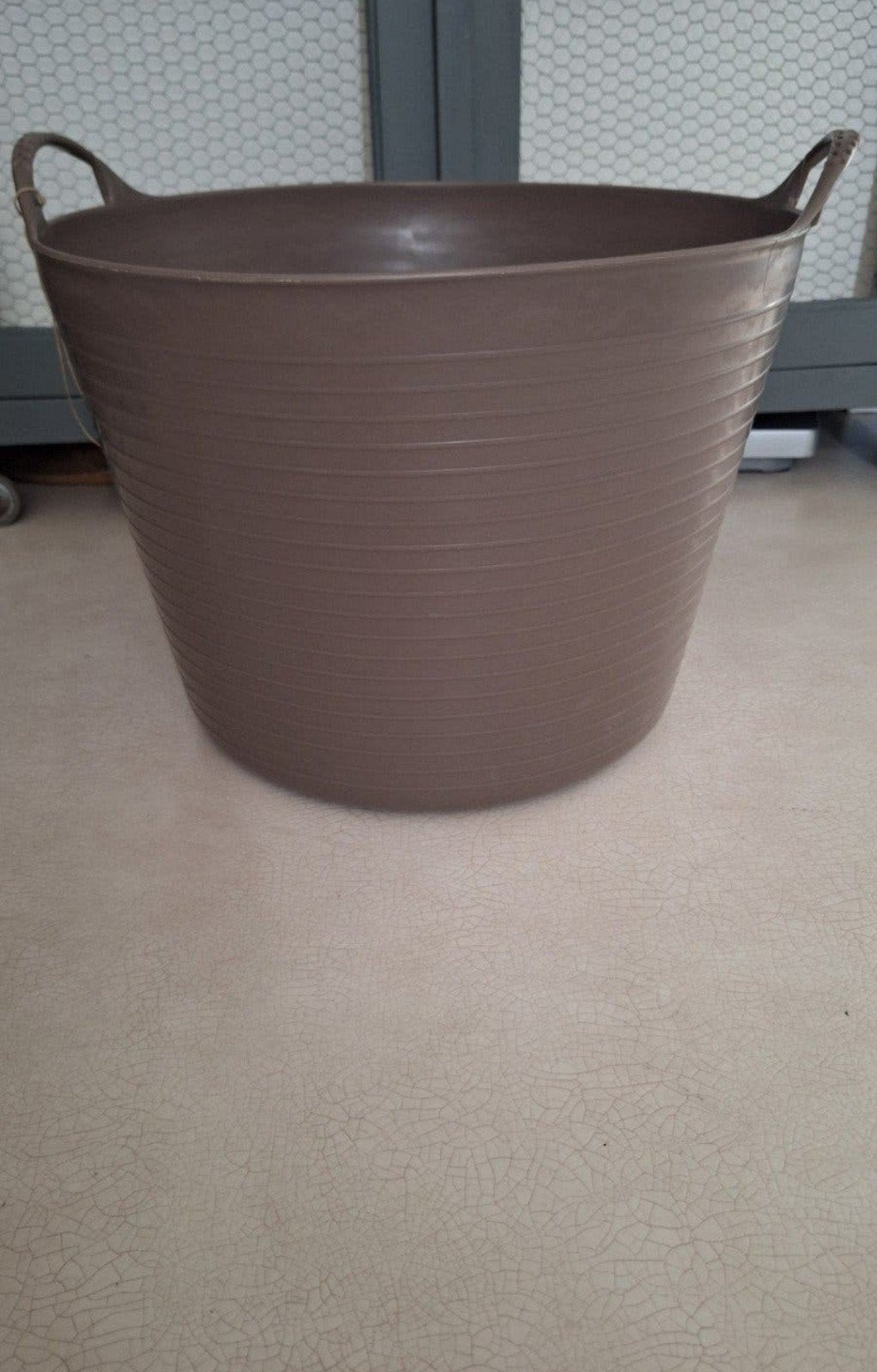 Tubtrugs flexibele kuip 41 lt  taupe/lever kleur, nieuw, Ophalen, Nieuw