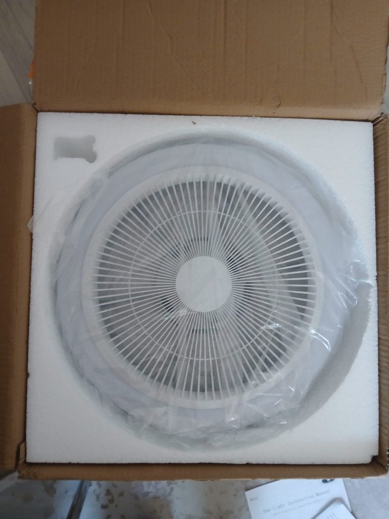 Plafondventilator, Witgoed en Apparatuur, Ventilatoren, Nieuw, Plafondventilator, Ventilator met afstandsbediening, Ophalen