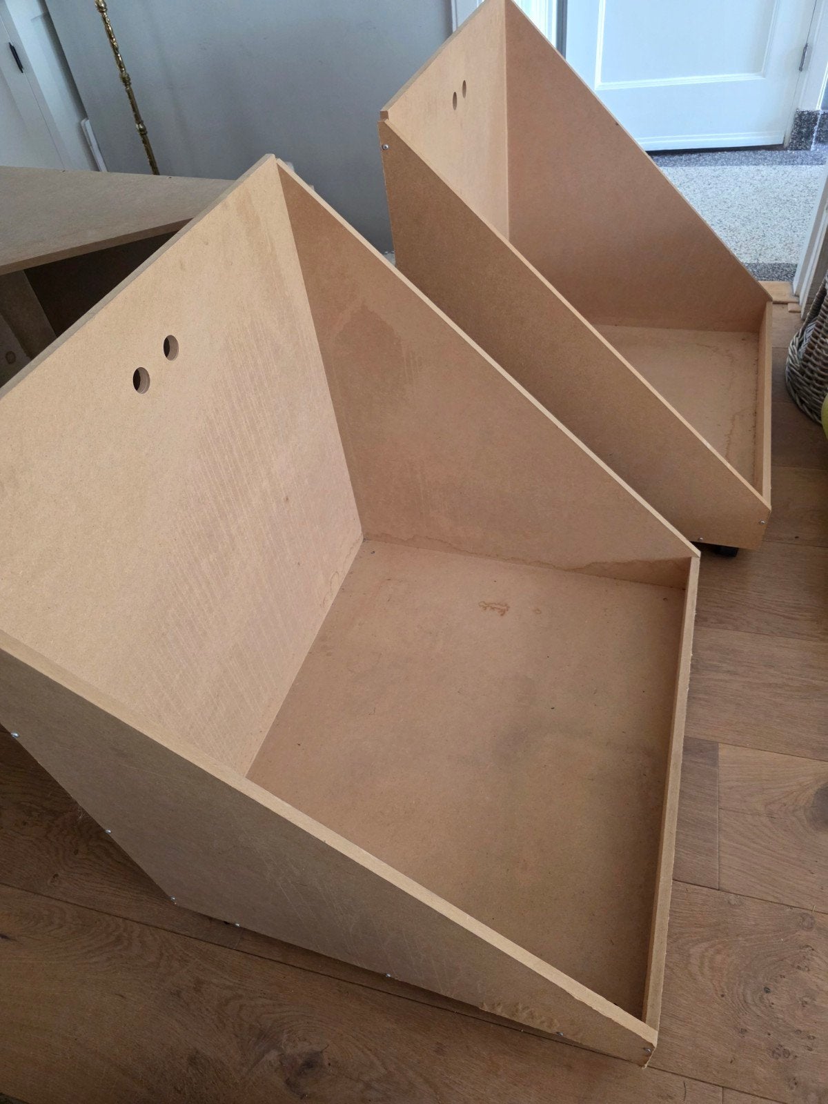 Opbergers schuindak 7 stuks, Ophalen, 50 tot 100 cm, 3 of 4 laden, Minder dan 100 cm