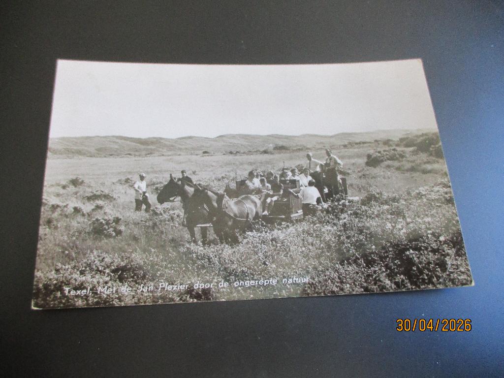 Texel (1960), Ophalen of Verzenden, Voor 1920, Gelopen, Waddeneilanden