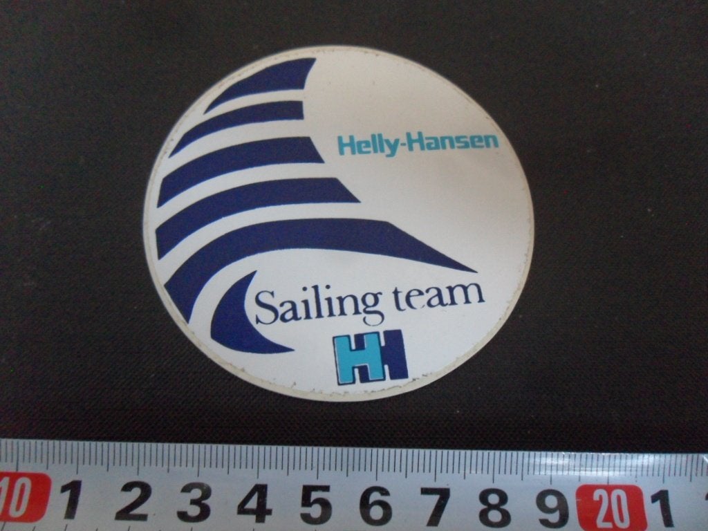 sticker HELLY - HANSEN  Sailing Team, Verzamelen, Ophalen of Verzenden, Zo goed als nieuw
