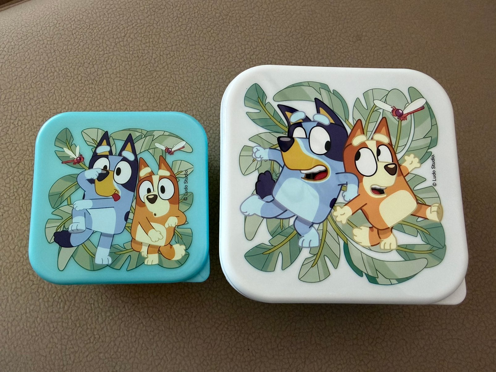 Bluey trommeltjes lunch bakjes doosje NIEUW, Ophalen of Verzenden, Nieuw