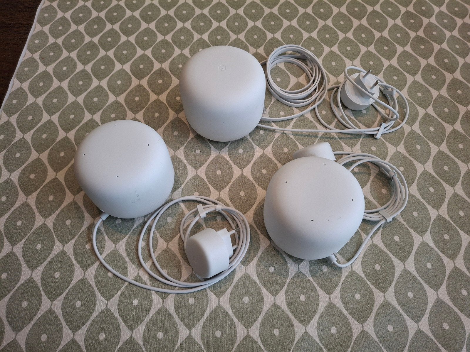 Google Nest Wifi router met 2 extra punten, Computers en Software, WiFi-versterkers, Ophalen of Verzenden, Zo goed als nieuw, Google Nest Wifi